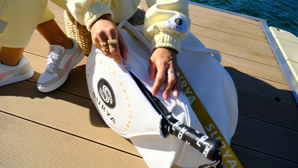 Borsone da padel con tasca porta racchetta