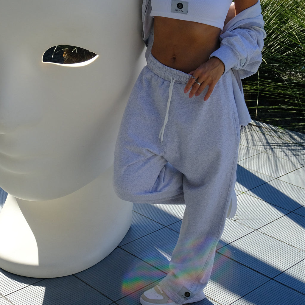 Pantalone tuta oversize con tasche laterali - soft, comfy e super versatile