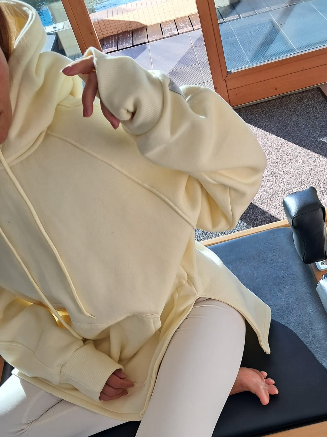 Felpa con capuccio - soffice, calda e super confortevole