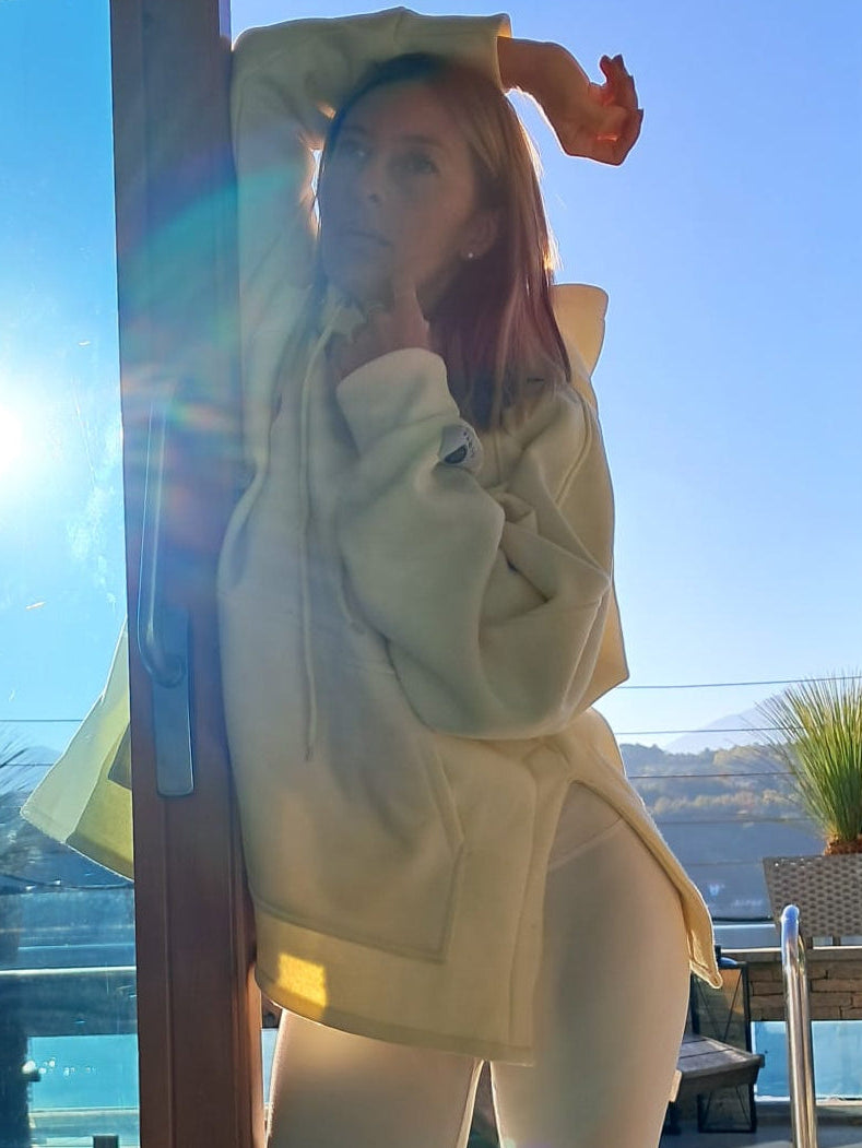 Felpa con capuccio - soffice, calda e super confortevole